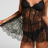 Babydoll Cecilia, Black