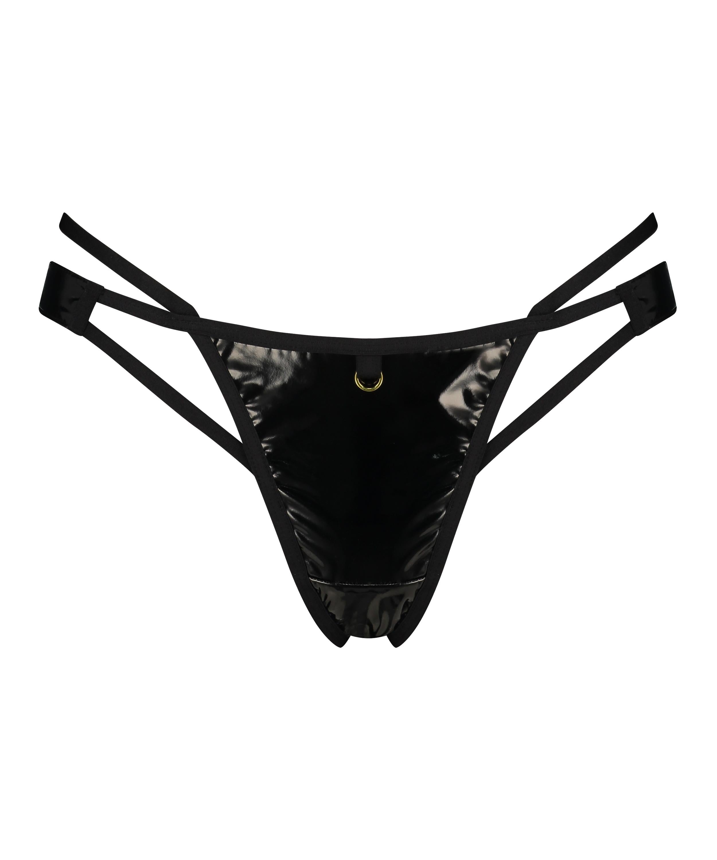 Seductress Thong, Black, main