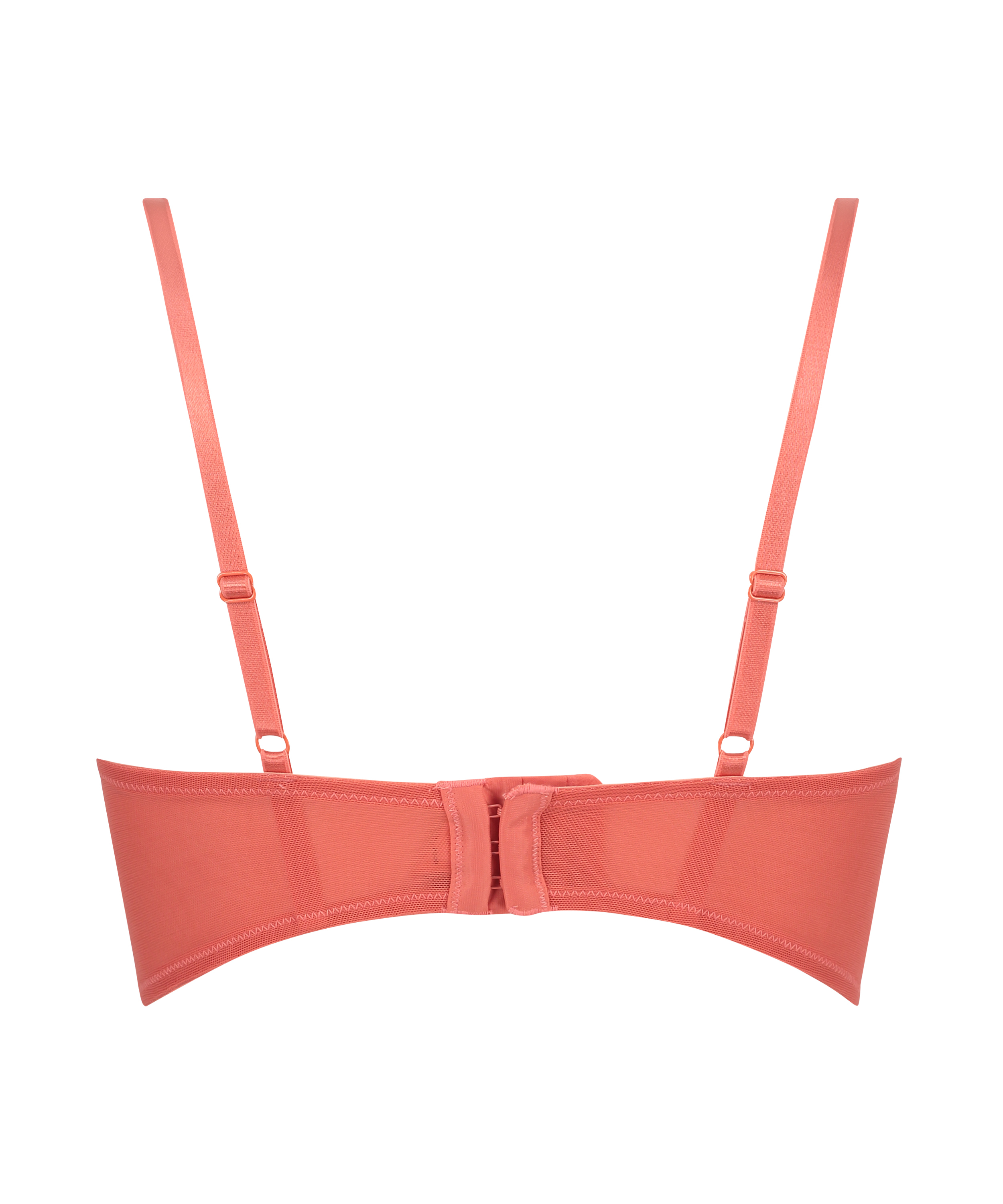 Emily Non-Padded Longline Underwired Bra, Orange, main