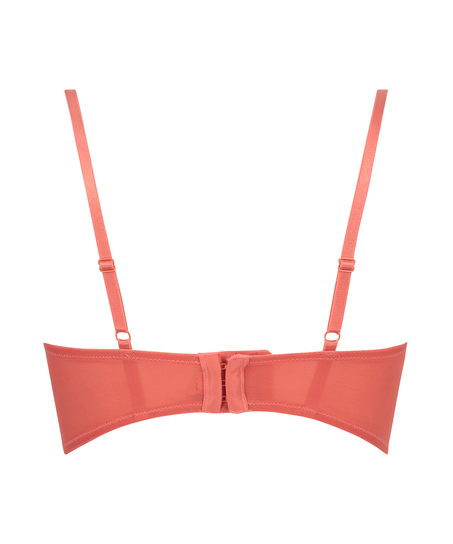 Emily Non-Padded Longline Underwired Bra, Orange
