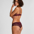 Valencia Brazilian Shorts, Purple