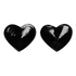 Nienke Heart Nipple Covers, Black