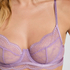 Isabelle Non-Padded Underwired Bra, Purple