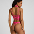 Emmeline Non-Padded Underwired Longline Bra, Pink