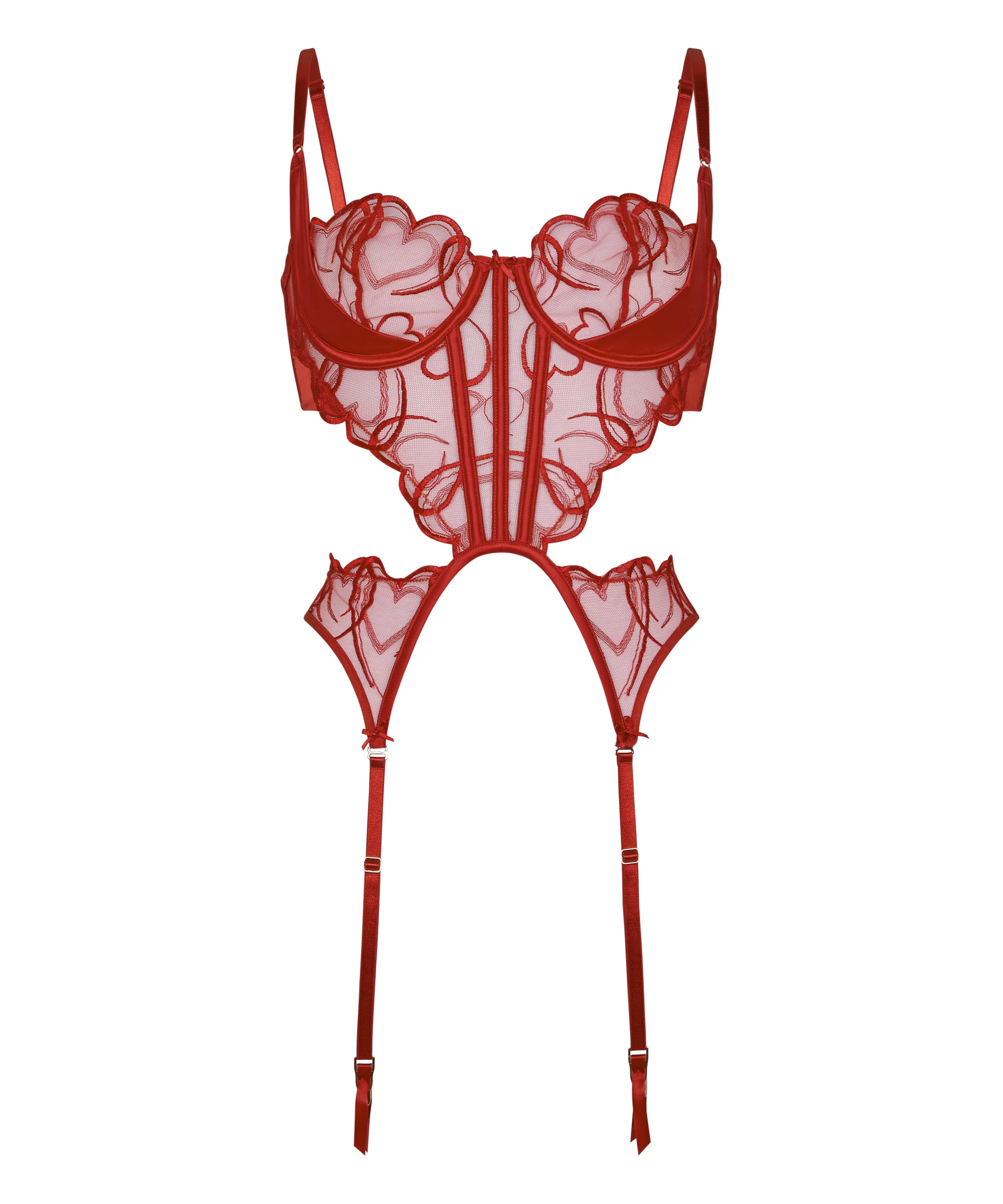 Olivia Bustier, Red, main