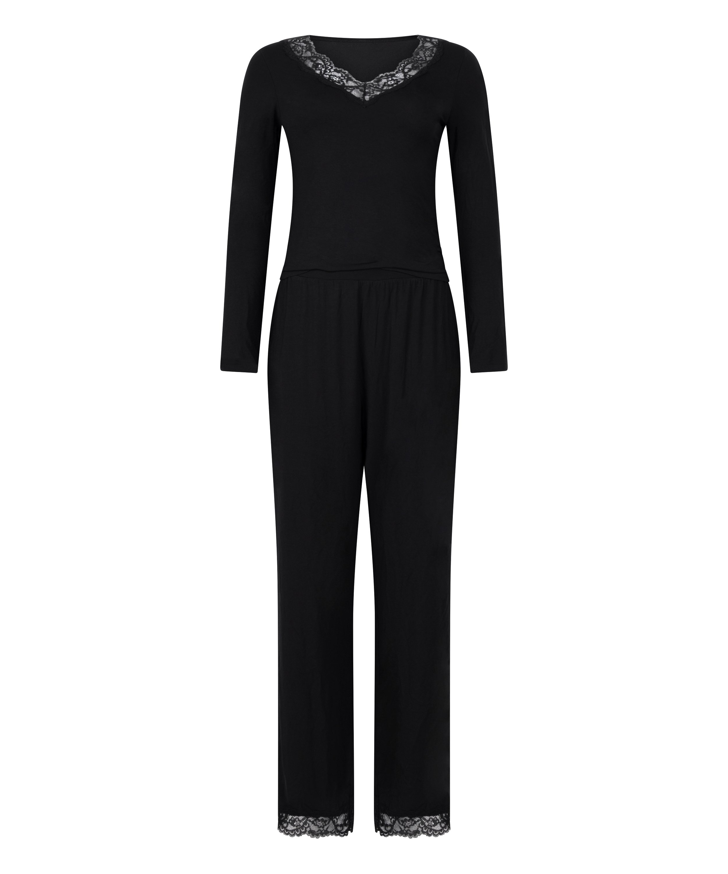 Pyjama Set, Black, main