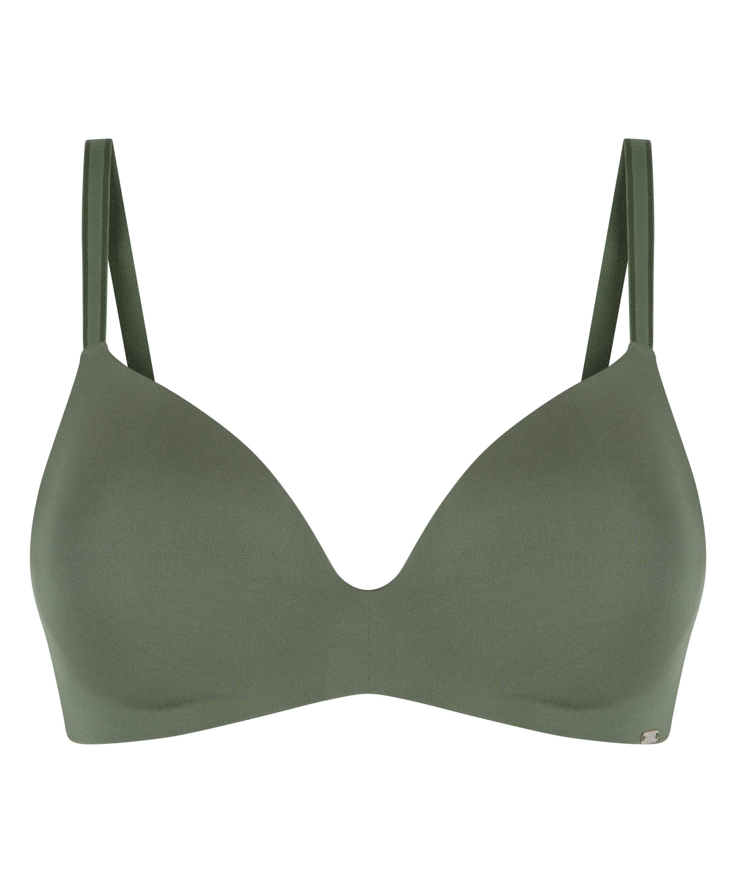 Mona padded non-underwired bra, Green