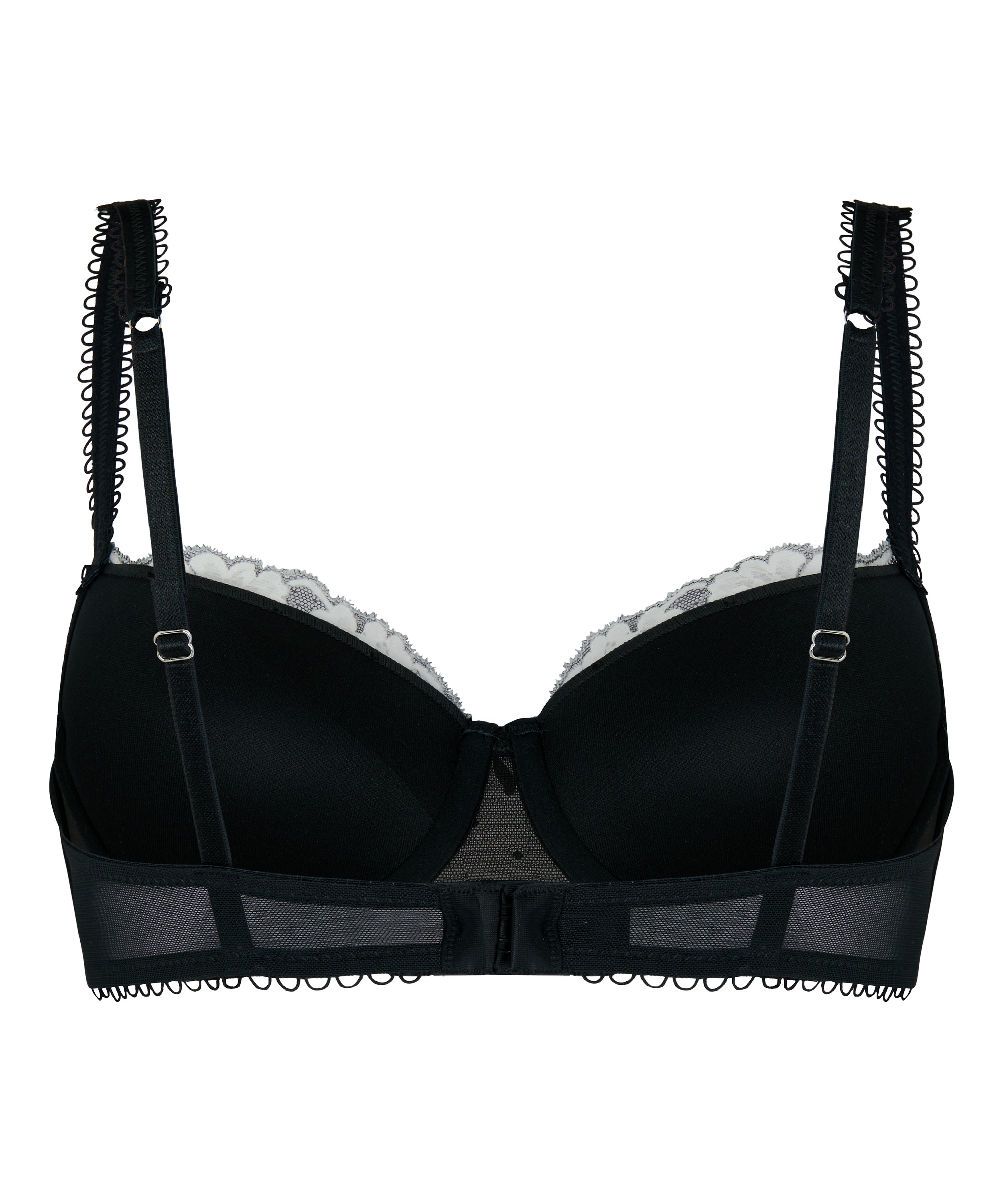 Padded Underwired Bra Lindi, Black, main