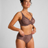 Diva High Knickers, Brown