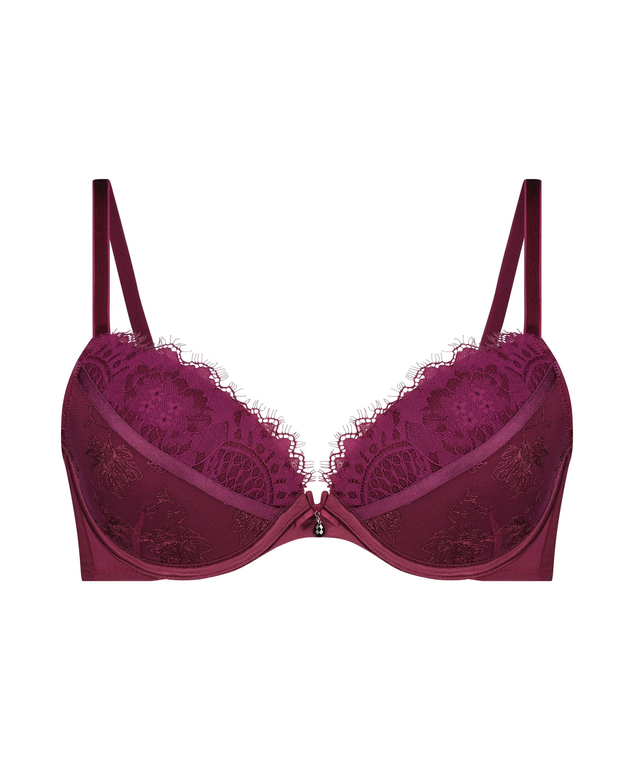 Sia Padded Underwired Bra, Purple