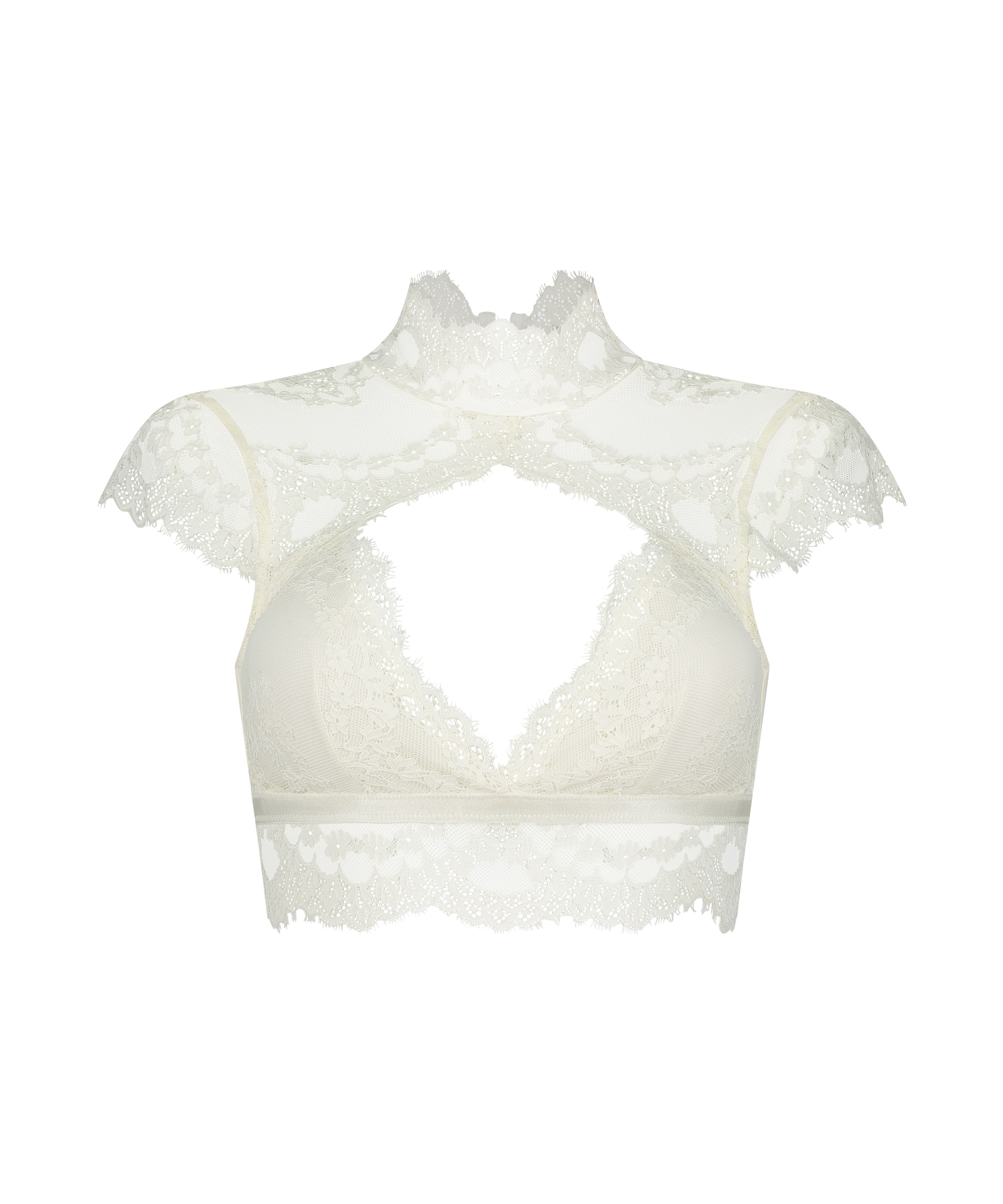 Daisy Bralette, White, main