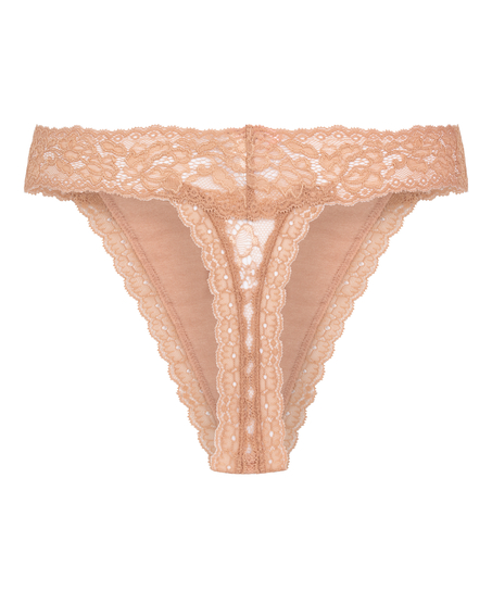 Madison Extra Low Thong, Brown
