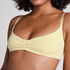 Pointelle Bralette, Yellow