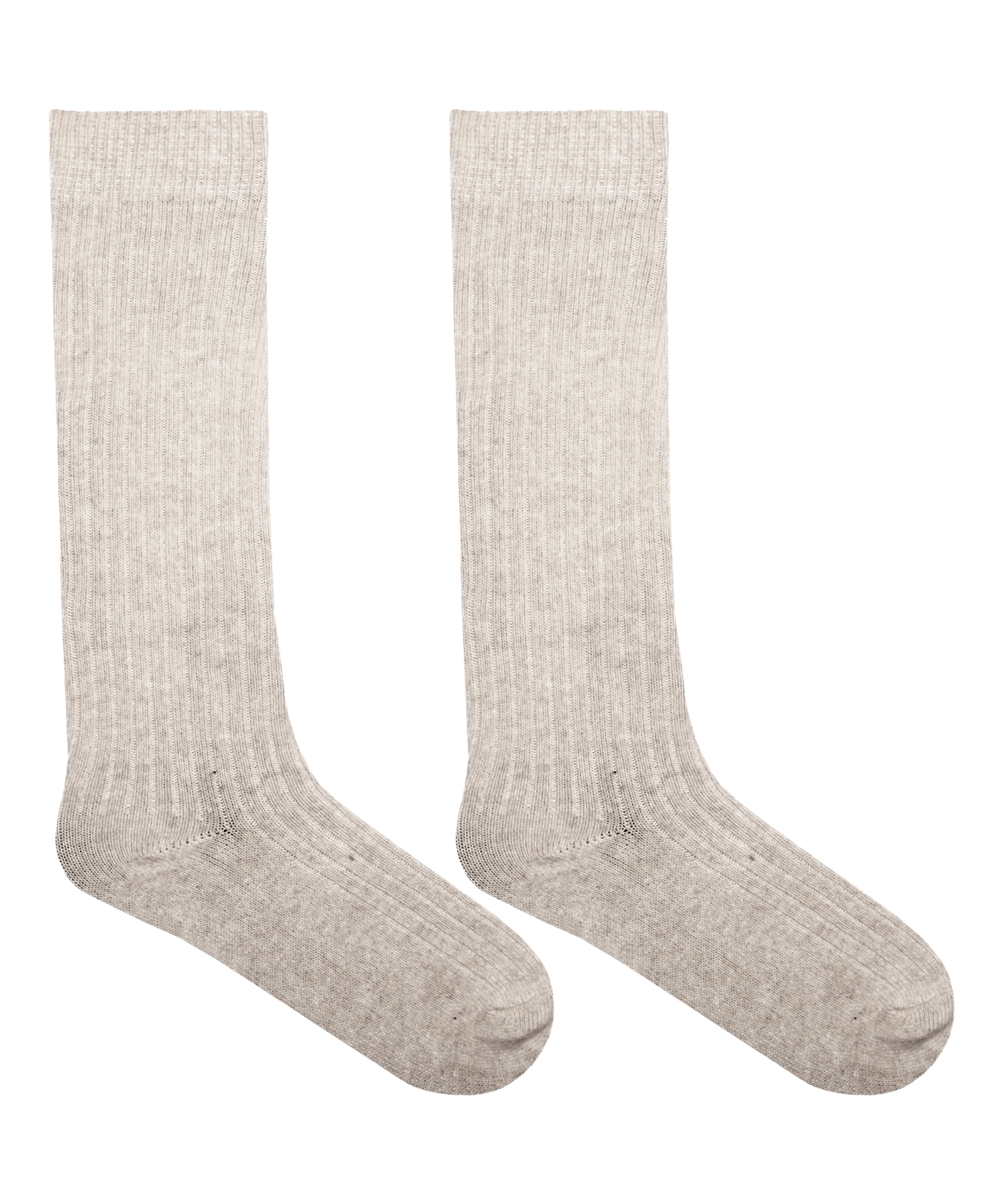 Cashmere Blended Socks, Gray, main
