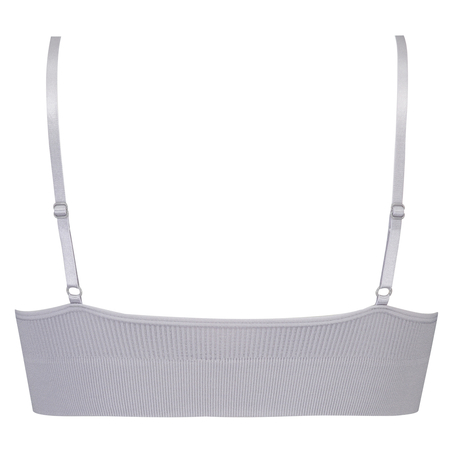 Seamless bralette, Gray