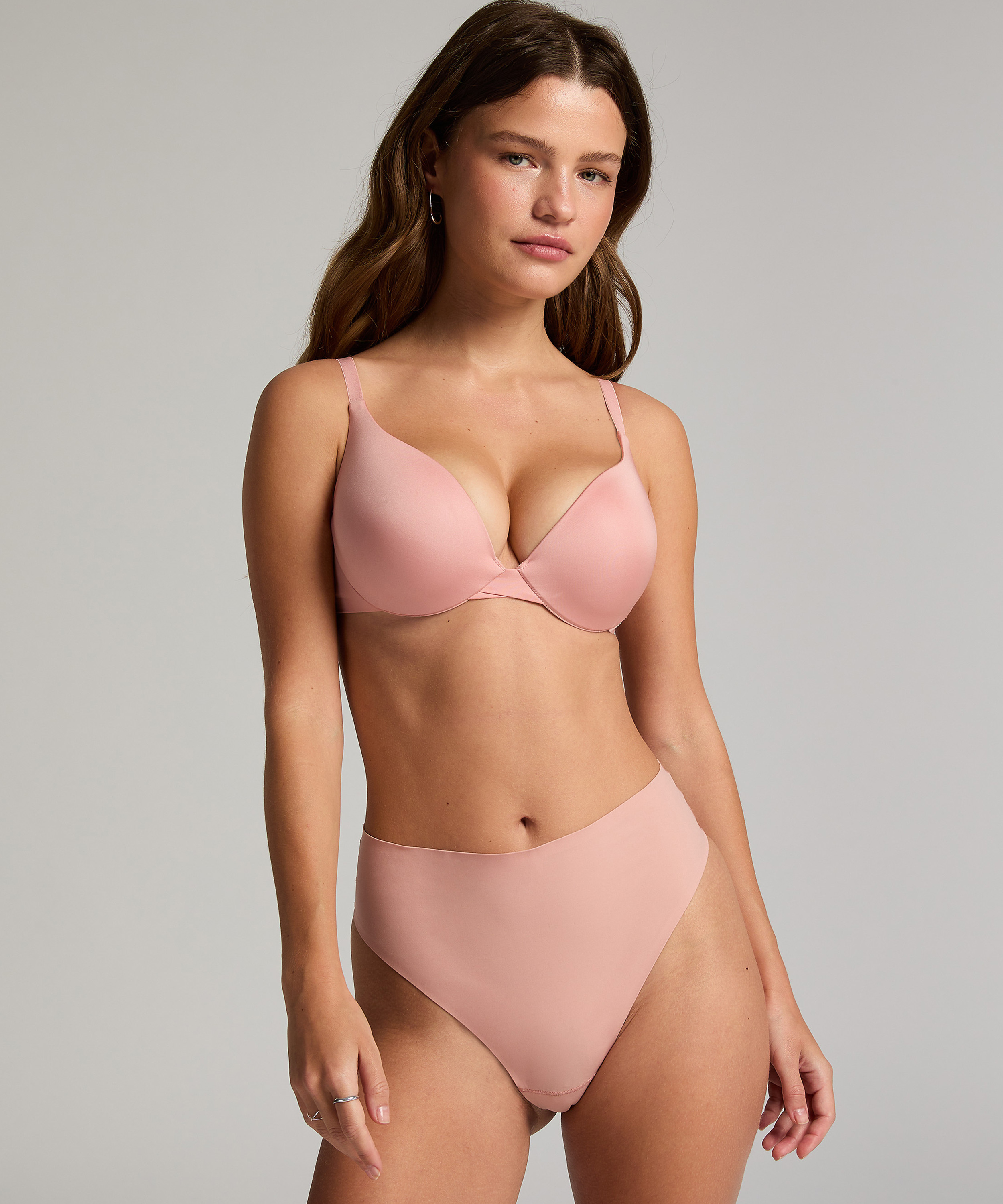Smooth Thong, Pink, main