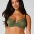 Sophie Non-Padded Underwired Bra, Green
