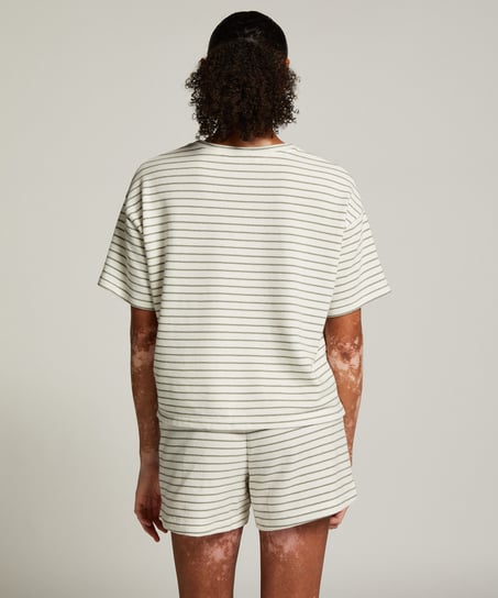 Cotton shorts, White