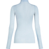 super soft Turtleneck Shirt with Cashmere, Blue