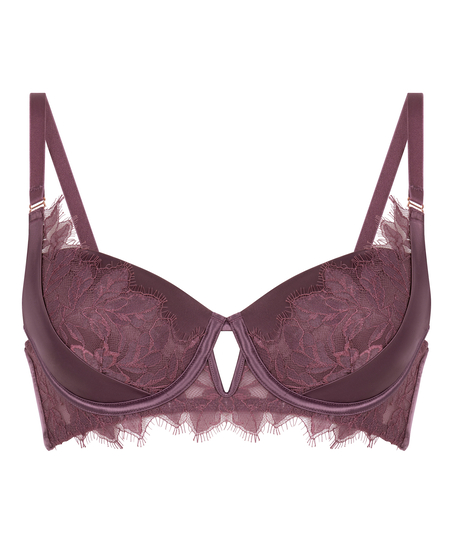 Malou Padded Underwired Bra, Purple