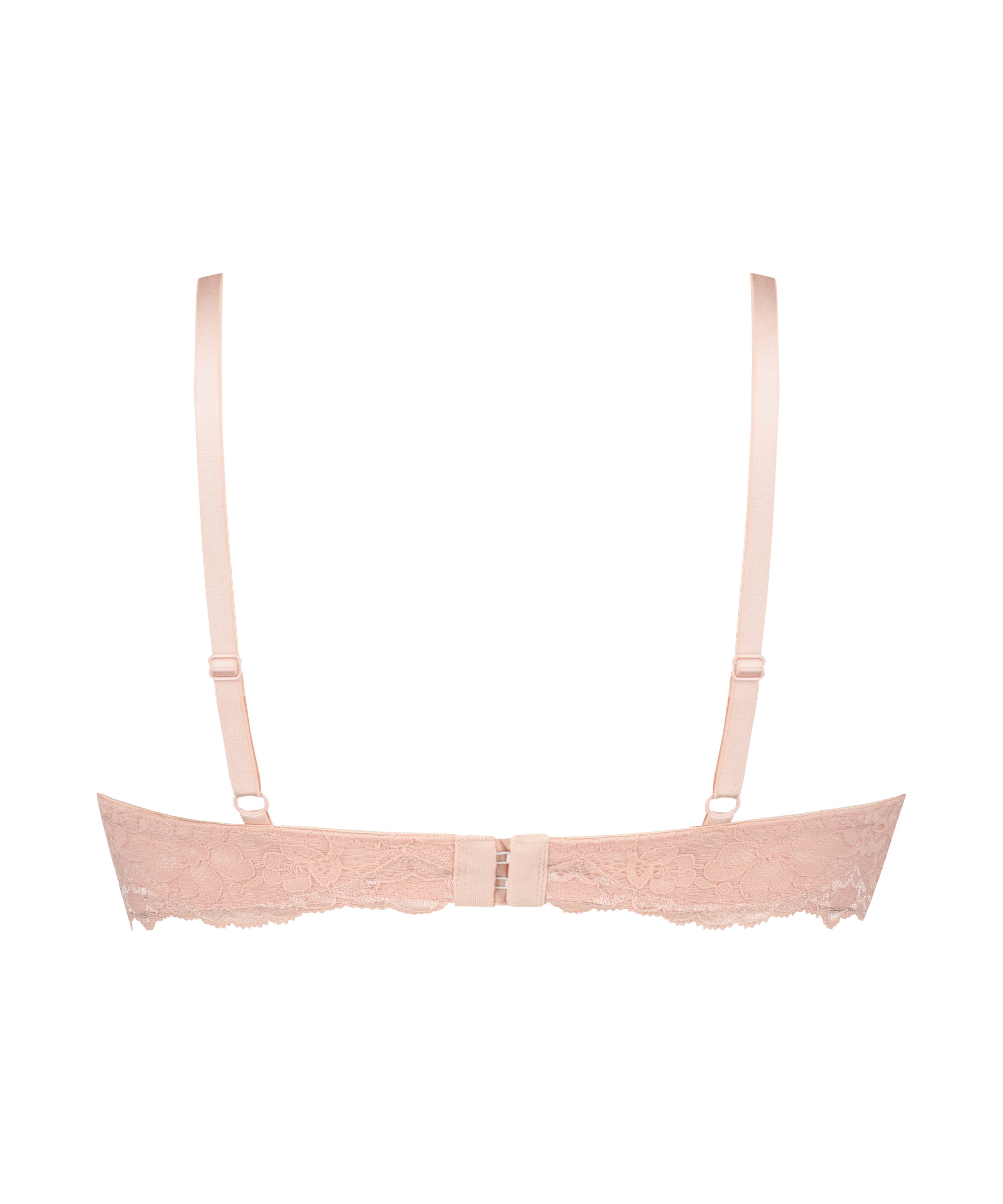 Marine Padded Push-Up Underwired Bra, Pink, main