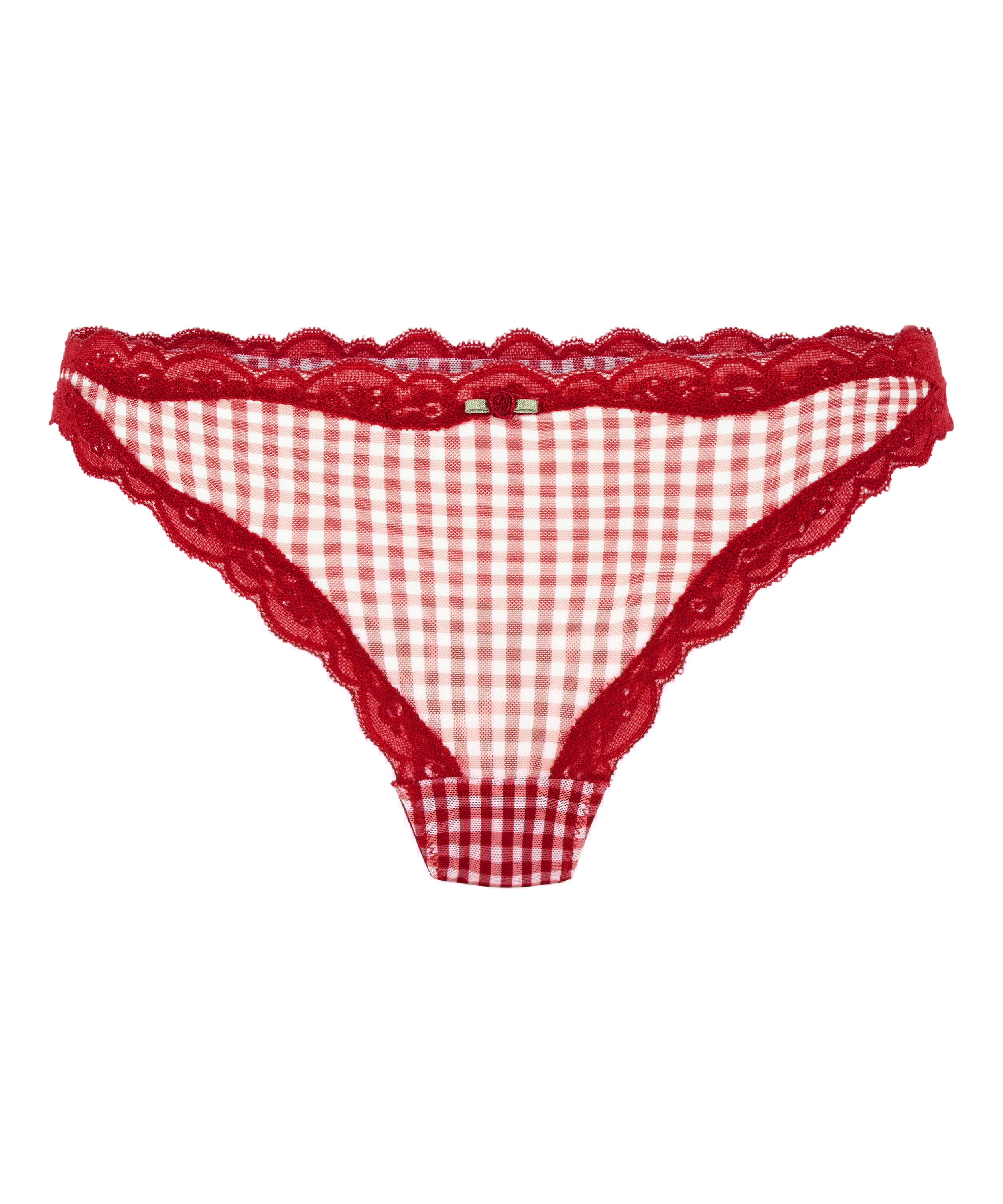 Liz Highleg Thong, Red, main