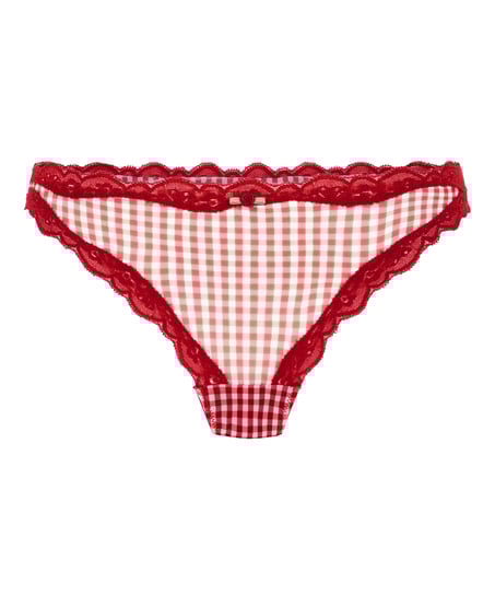 Liz Highleg Thong, Red