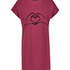 Round Neck Nightshirt, Red
