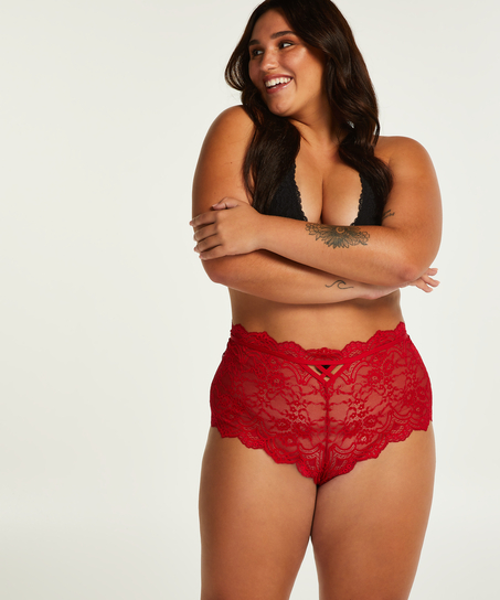 May Boxer Curvy, Red