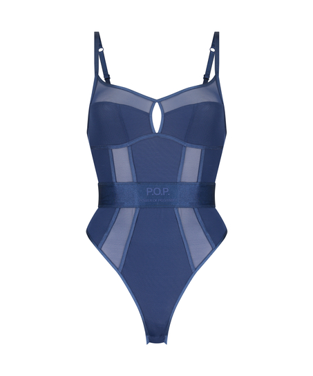 Body Mesh Flexing, Blue