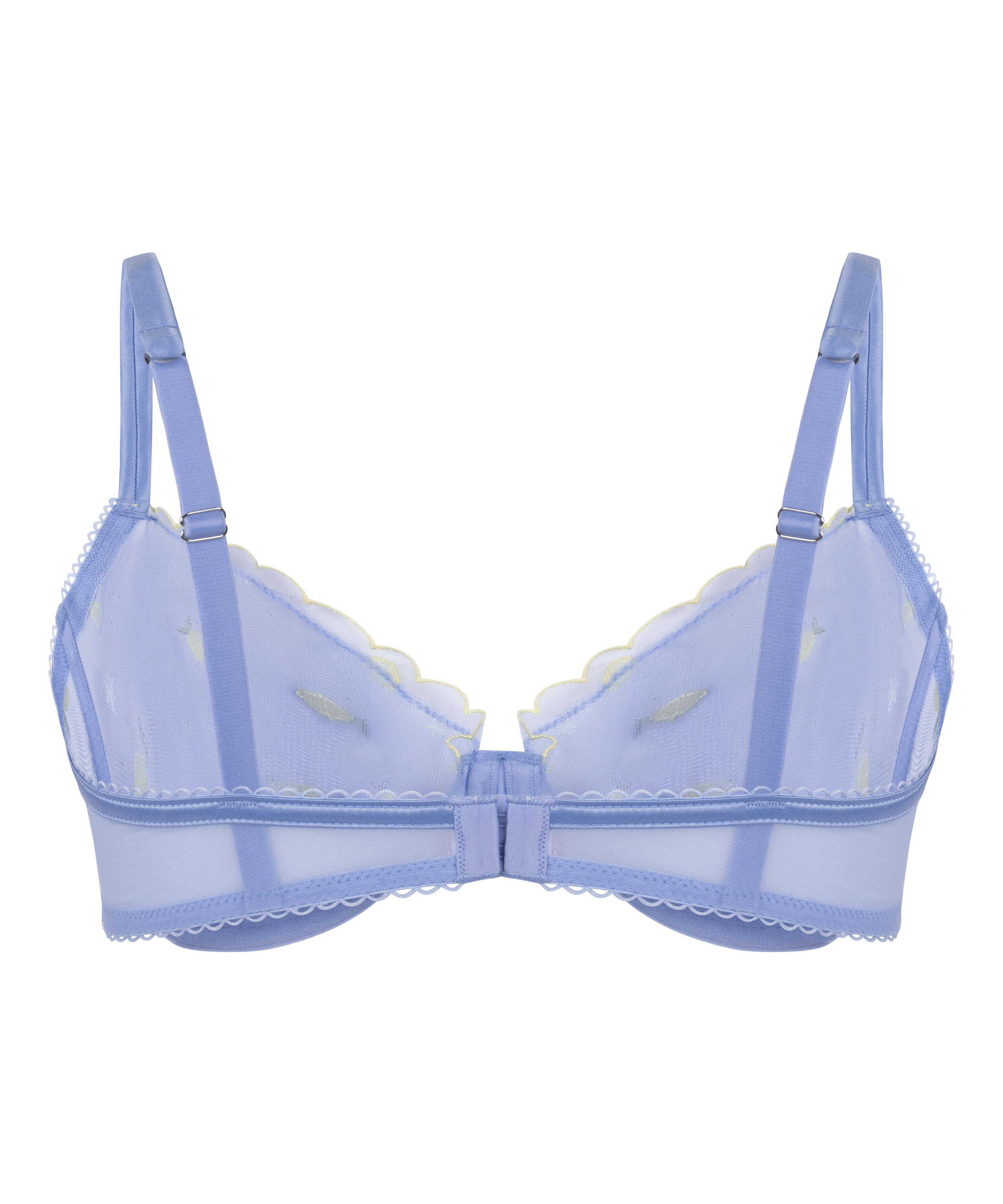 Non-Padded Underwired Bra Harriet, Blue, main