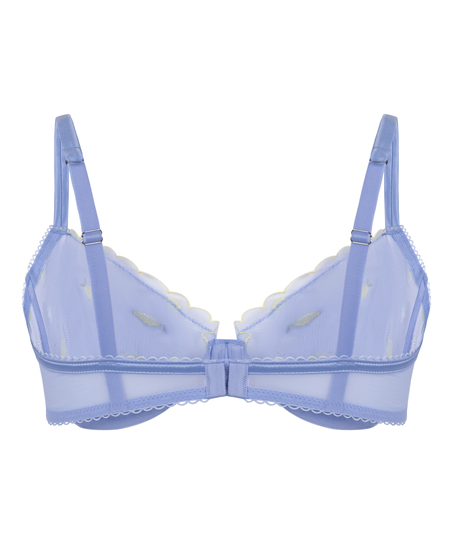 Non-Padded Underwired Bra Harriet, Blue