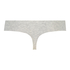 Invisible cotton thong, Gray