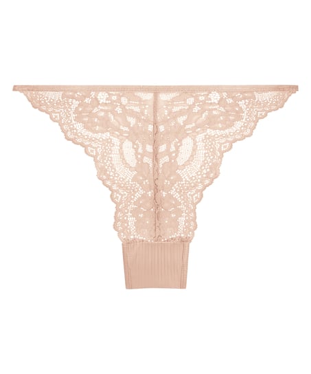 Kaiden High Leg Brazilian, Beige