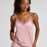 Velours Lace Cami Top, Purple