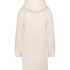 Snuggle Fleece Lounge Dress, White