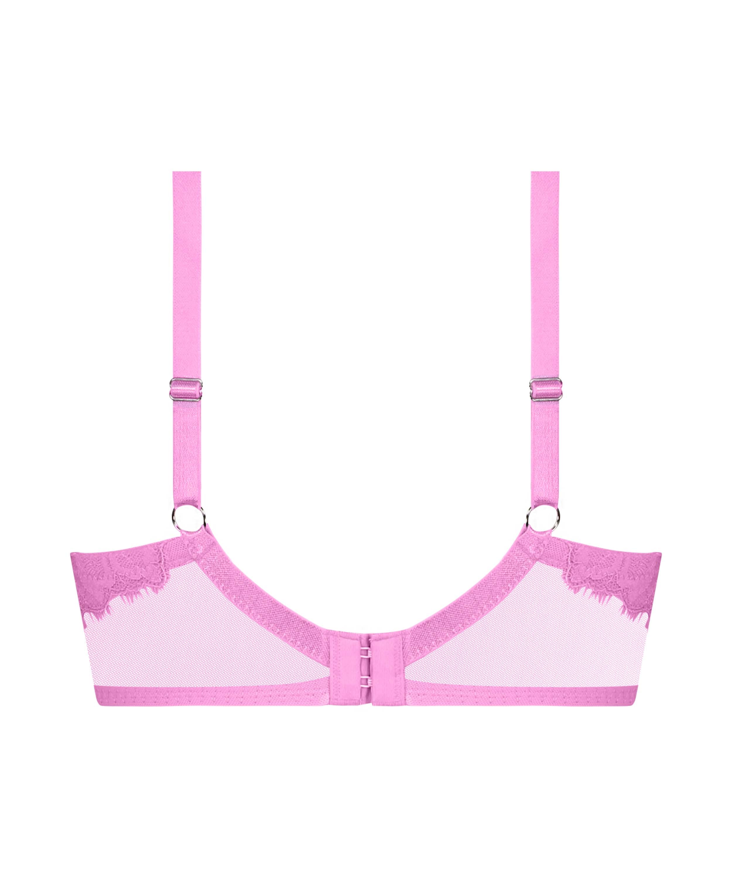 Isabella Non-Padded Underwired Bra, Pink, main