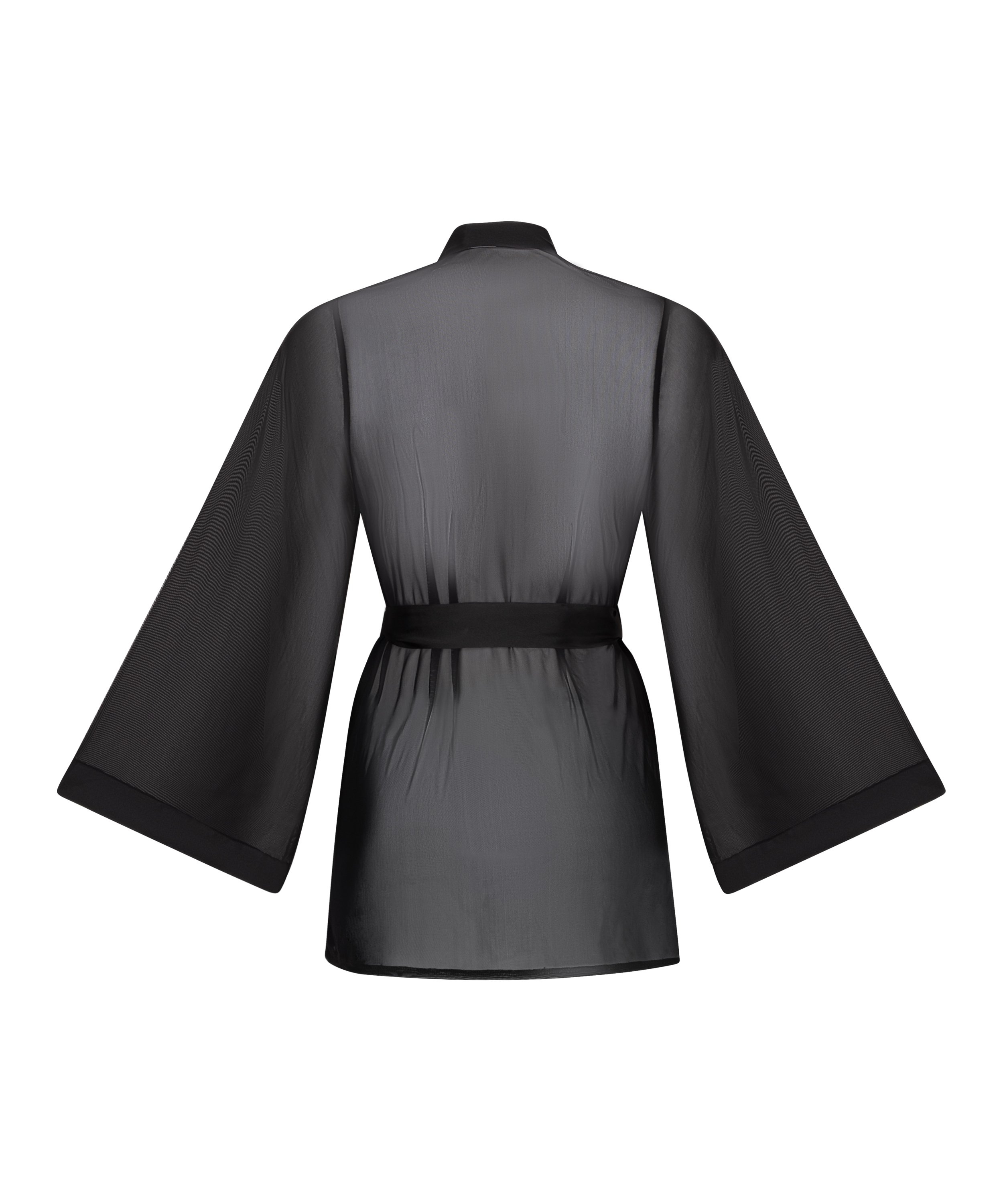 Maxime Tulle Kimono, Black, main