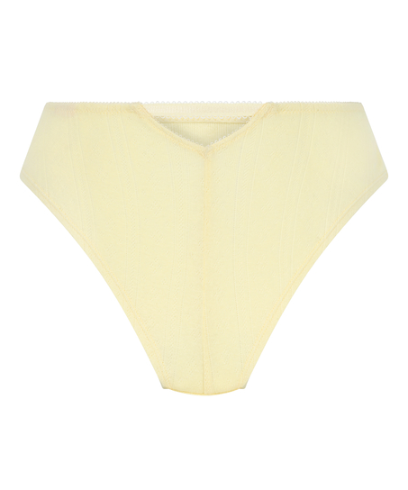 Pointelle Brazilian, Yellow