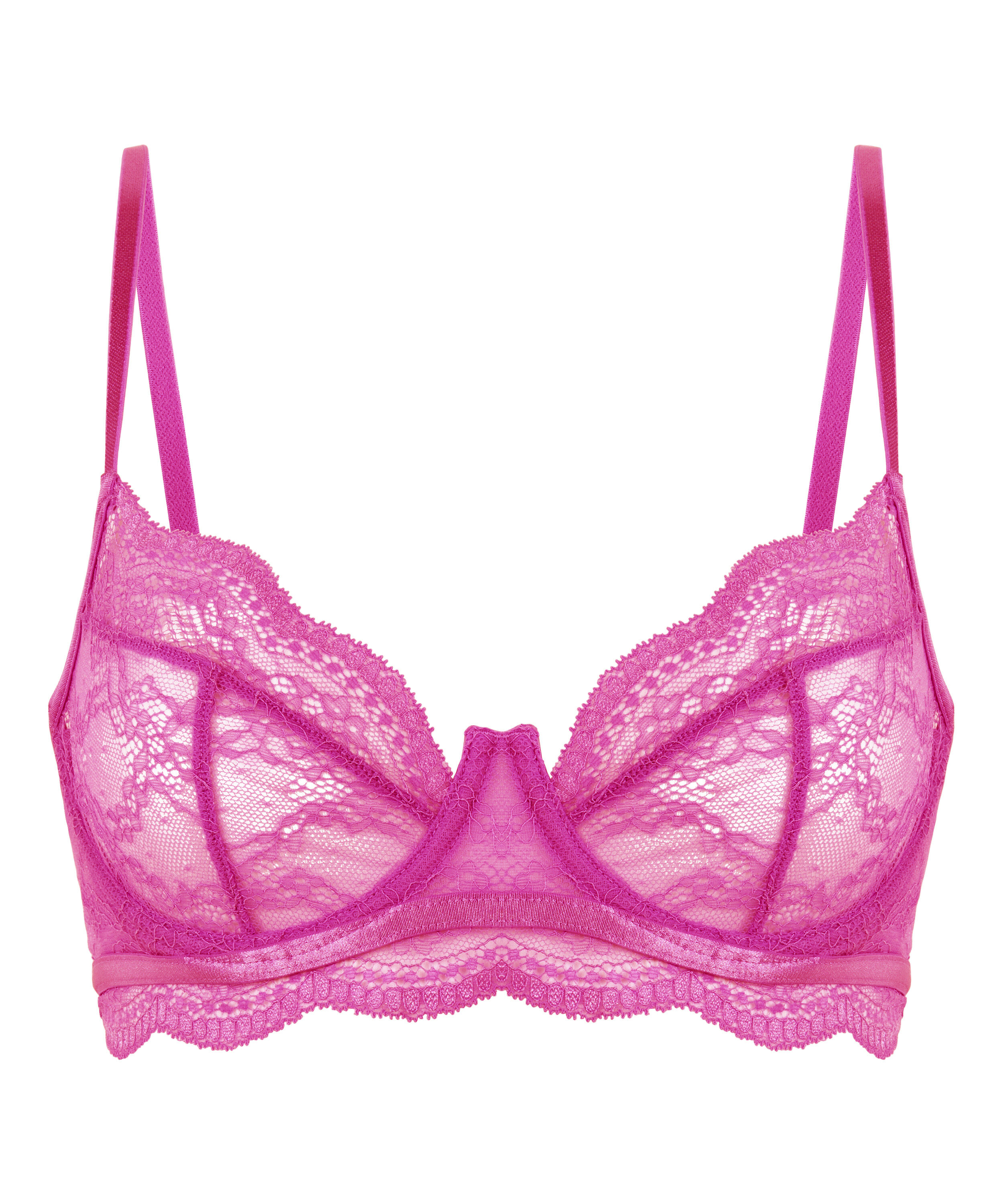 Isabelle Non-Padded Underwired Bra, Purple
