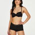 Secret Lace maxi rio briefs, Black