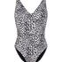 Bathingsuit Leopard, Black