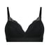 Sophie Padded Non-Underwired Bra, Black