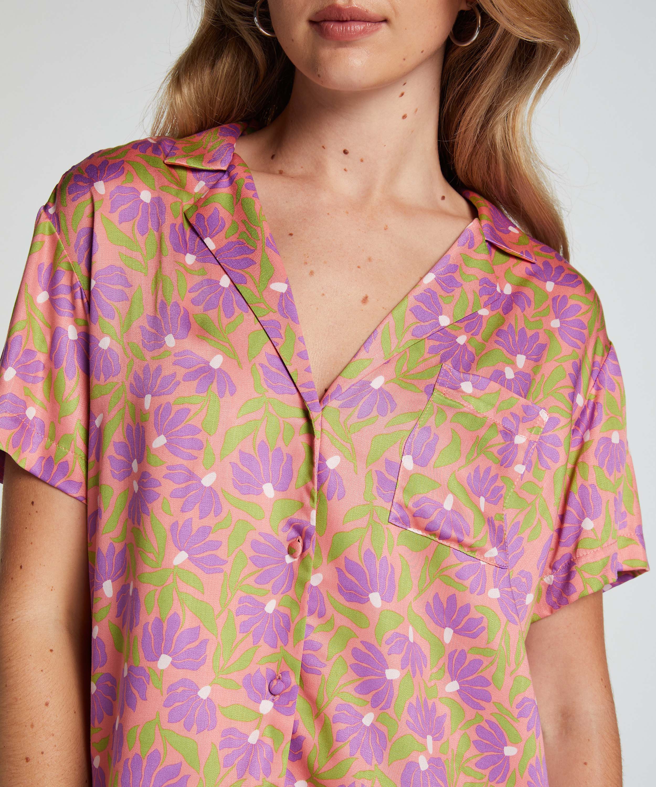 Pyjama Top, Pink, main