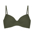 Luxe Bikini Top, Green