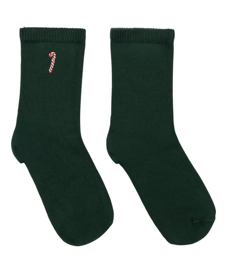 Modal Crew Socks, Green