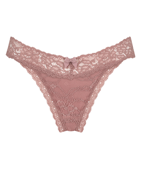 Madison Extra Low Thong, Pink