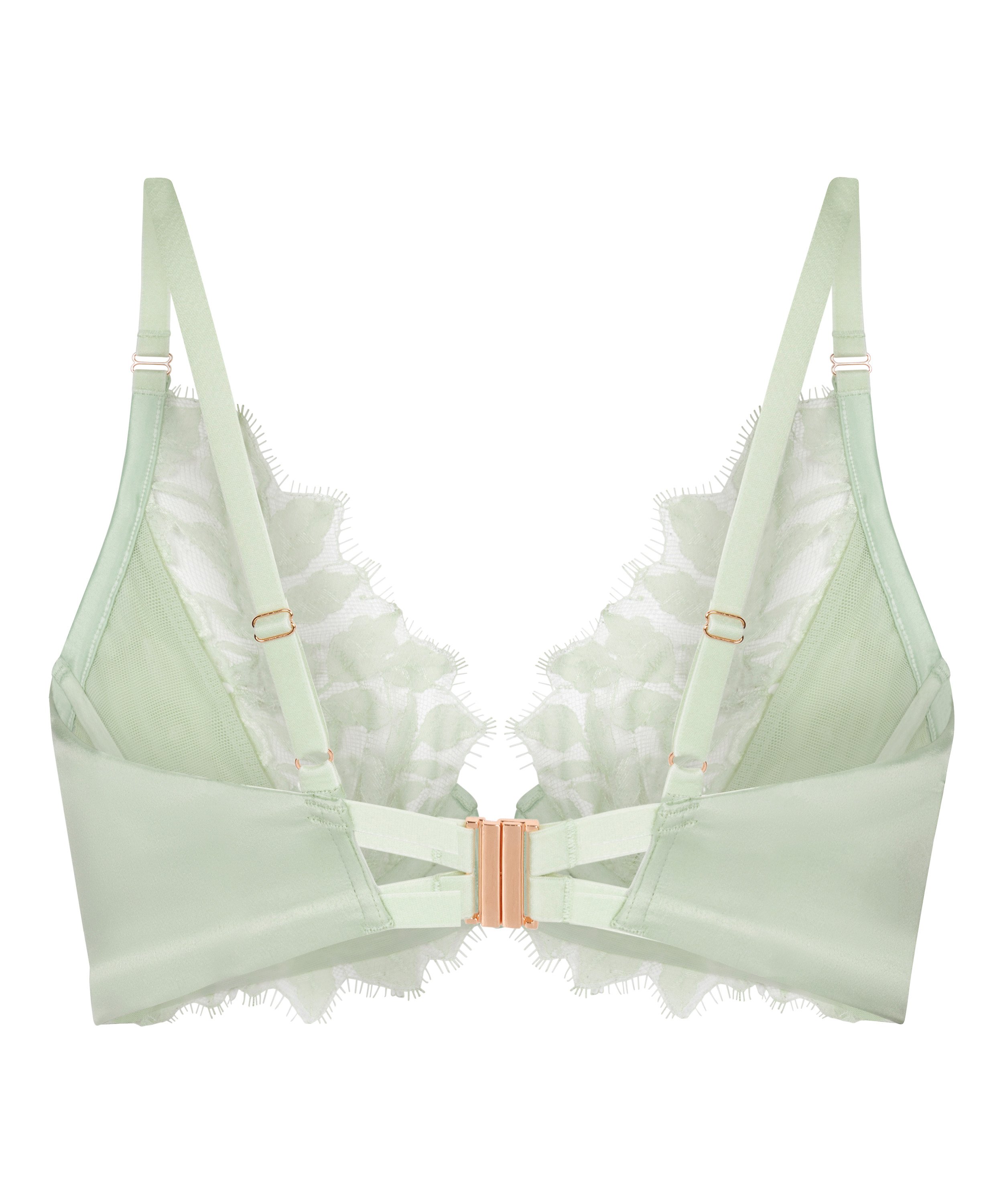 Malou Non-Padded Underwired Bra, Green, main