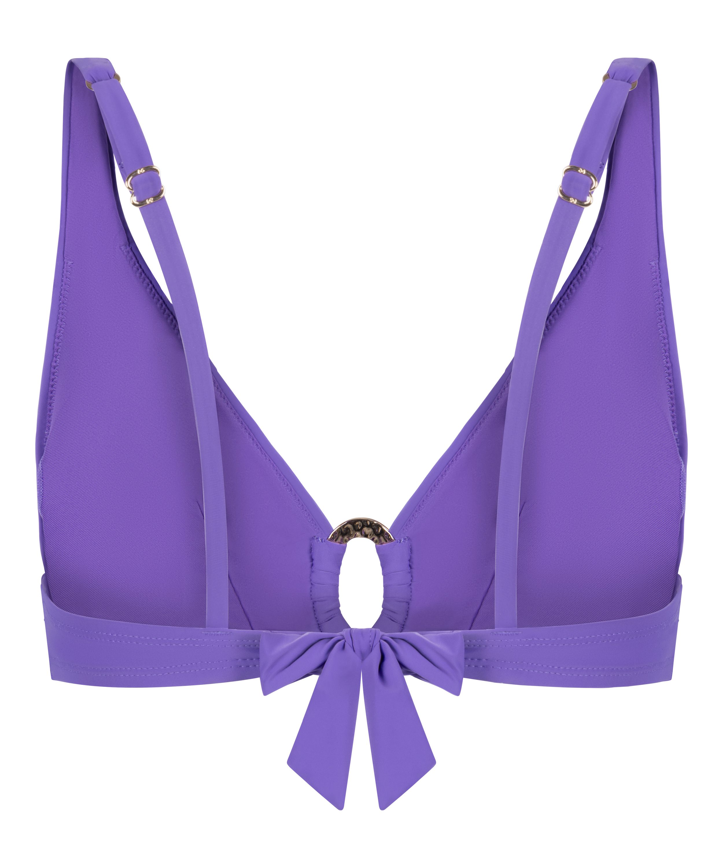 Triangle Bikini Top Luxe, Purple, main