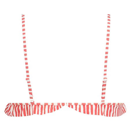 Julia triangle bikini top, Red